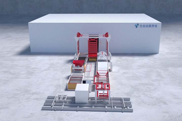 青島全自動(dòng)蒸養(yǎng)室三維動(dòng)畫(huà)